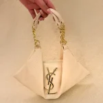 کیف زنانه دستی و دوشی مدل YSL زنجیردار - تصویر 3