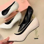 کفش زنانه پاشنه‌دار پاشنه YSL